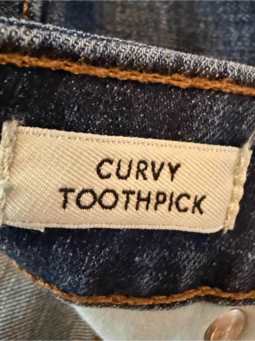 J. Crew Indigo Blue Curvy Toothpick Jeans - Picture 4 of 8